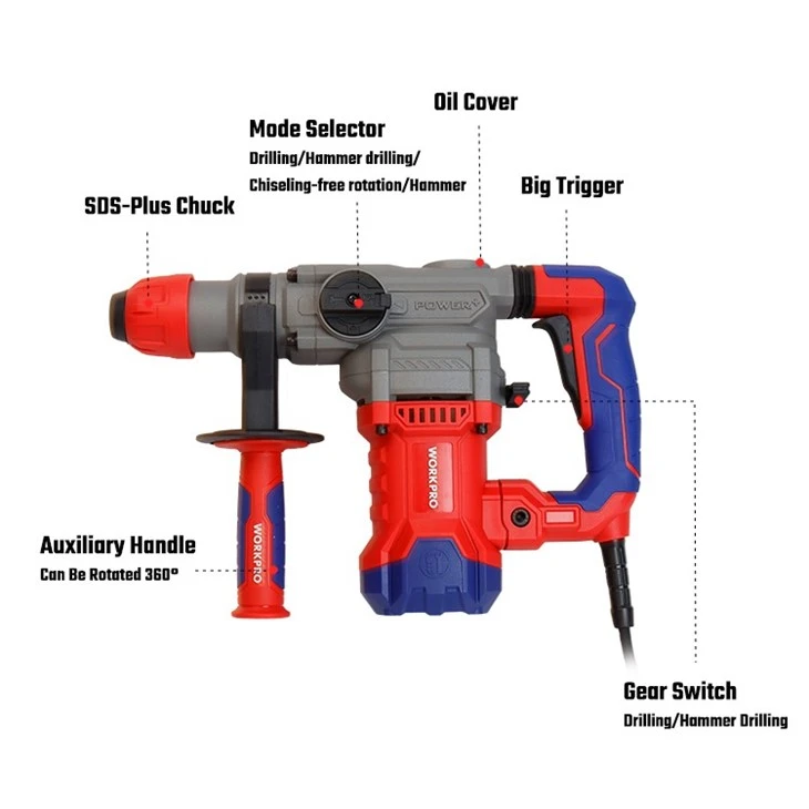 32MM SDS-PLUS ROTARY HAMMER